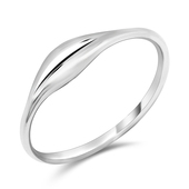Sleek Design Silver Ring NSR-501